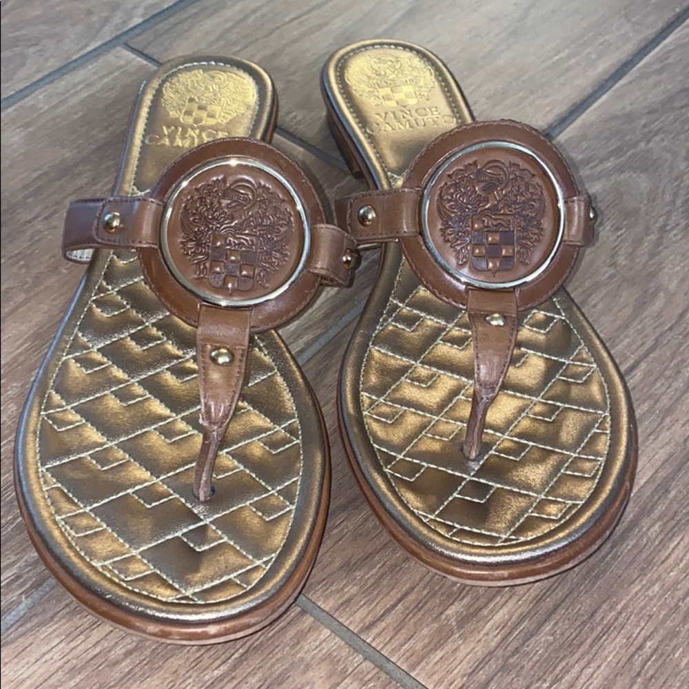 Vince Camuto Tan Sandals
